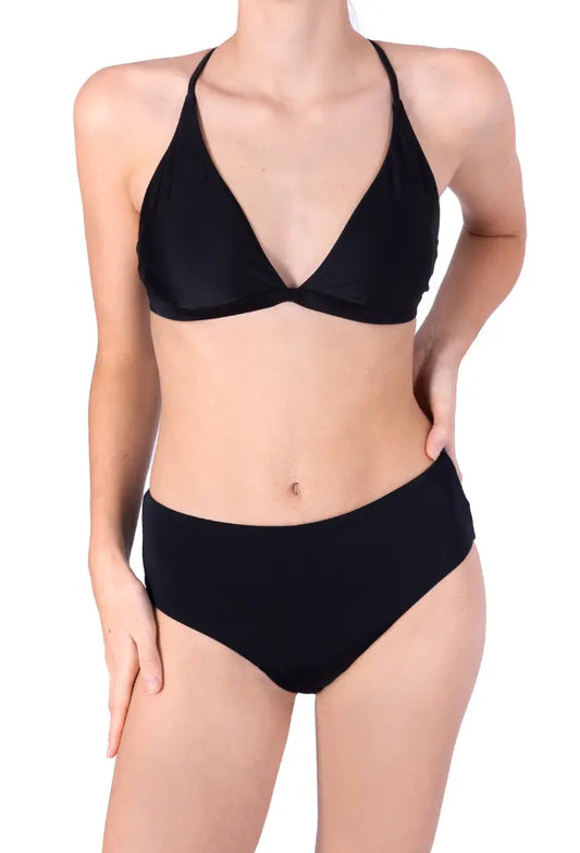 Slip menstrual negru | Costume de baie