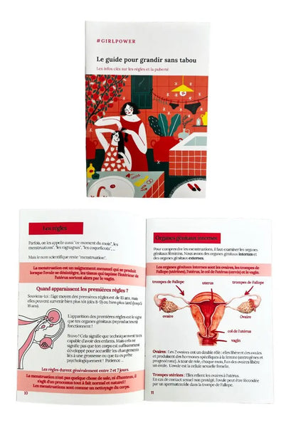 Pubertatea și prima menstruație | broșură educativă