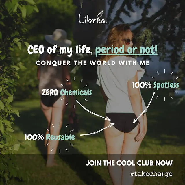 Period or not, I am the CEO of my Life. Librea Period Panties Revolution